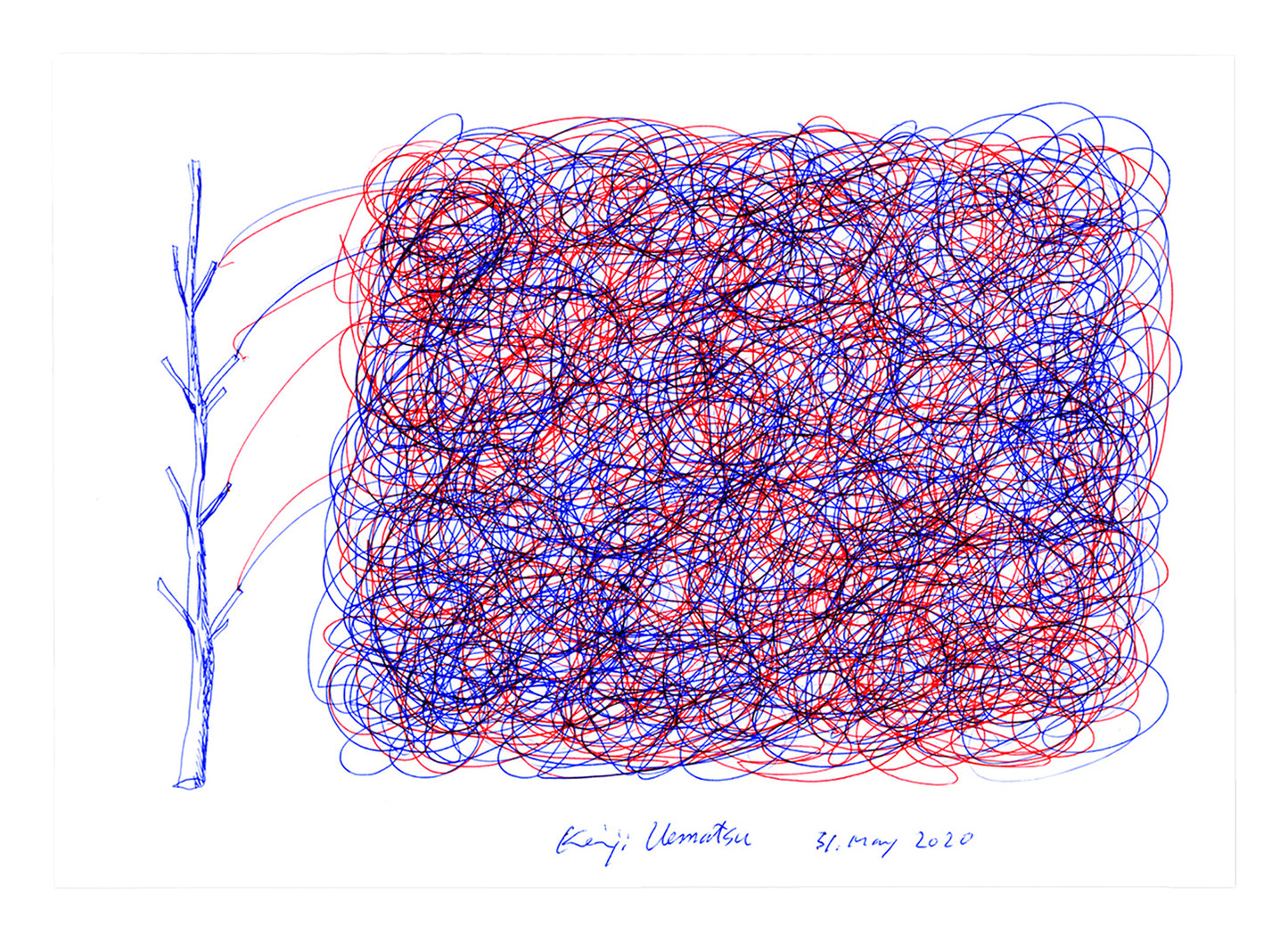 With a branch