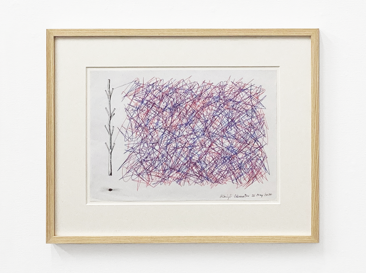 With a branch