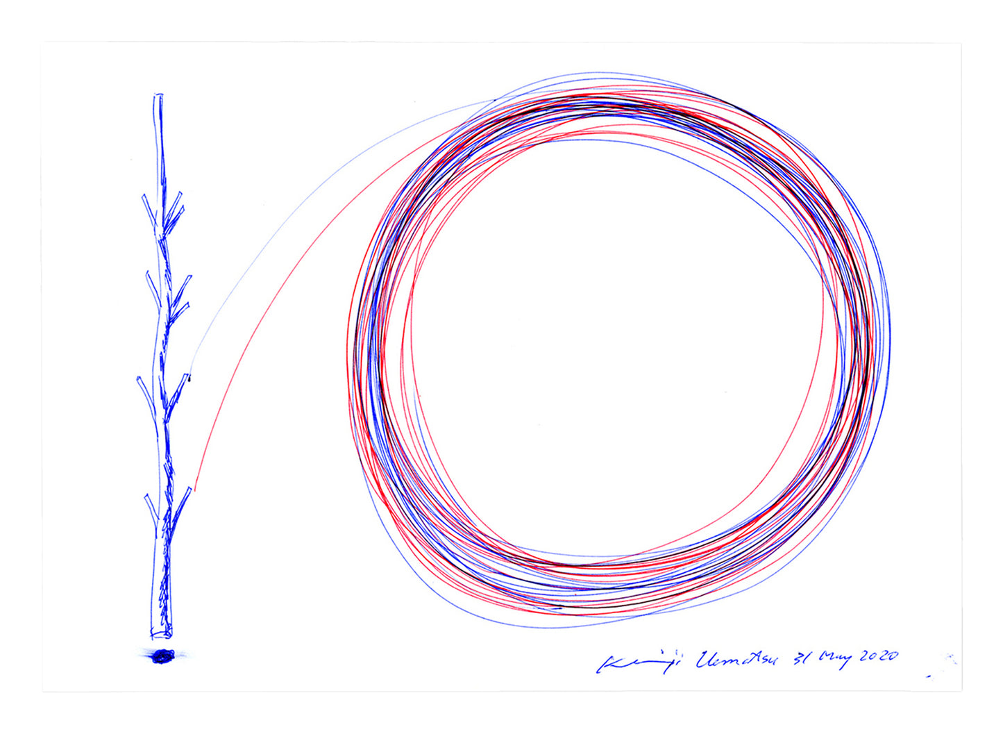 With a branch