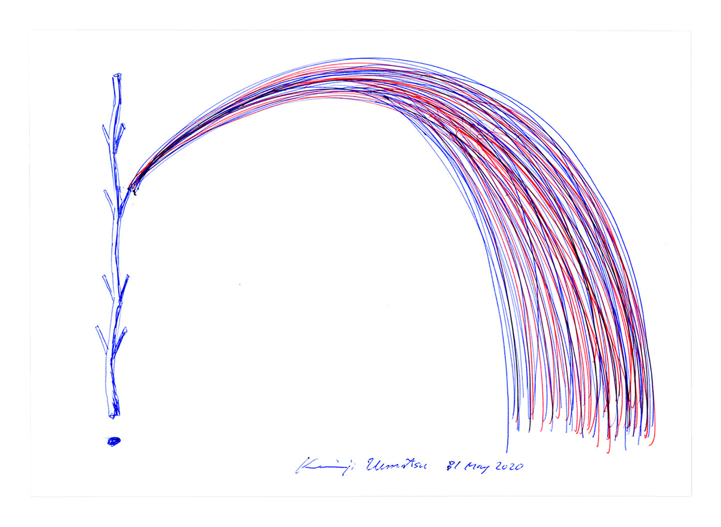 With a branch