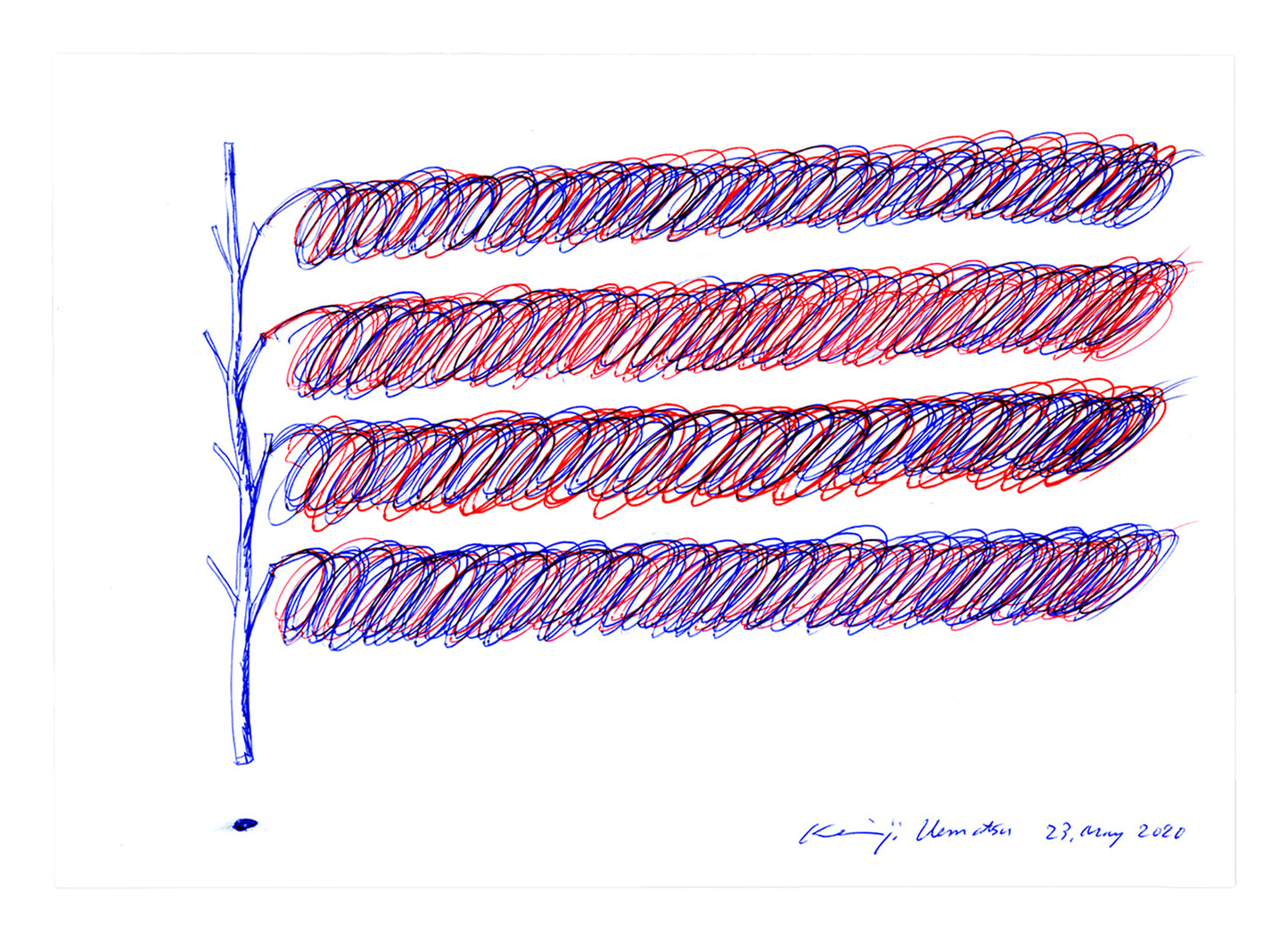 With a branch