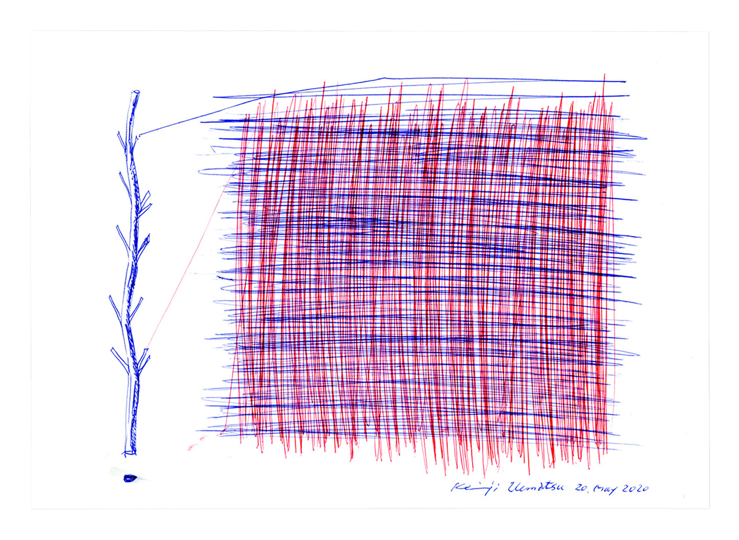 With a branch