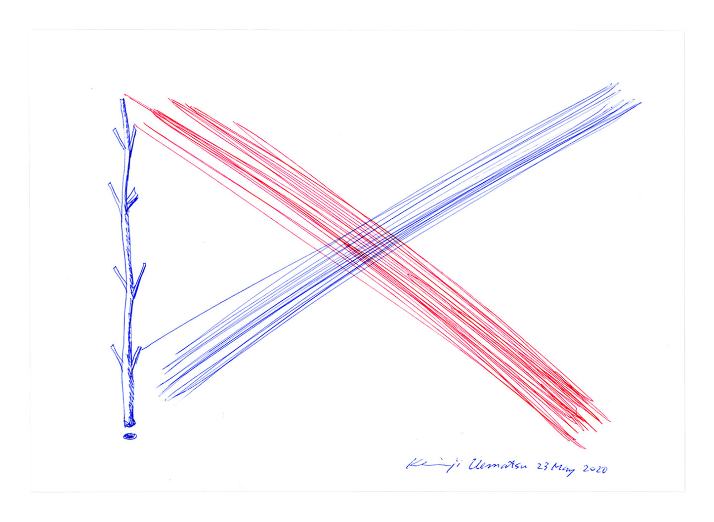 With a branch