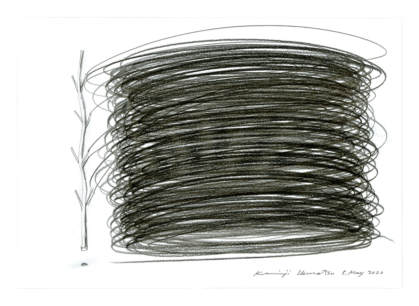 With a branch