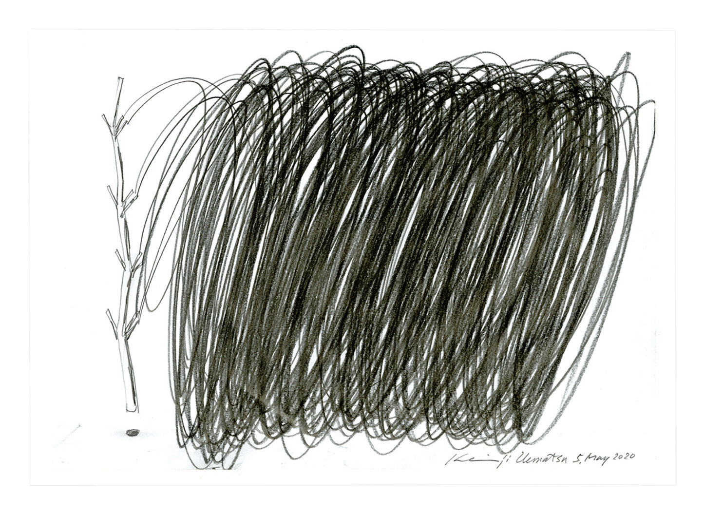 With a branch