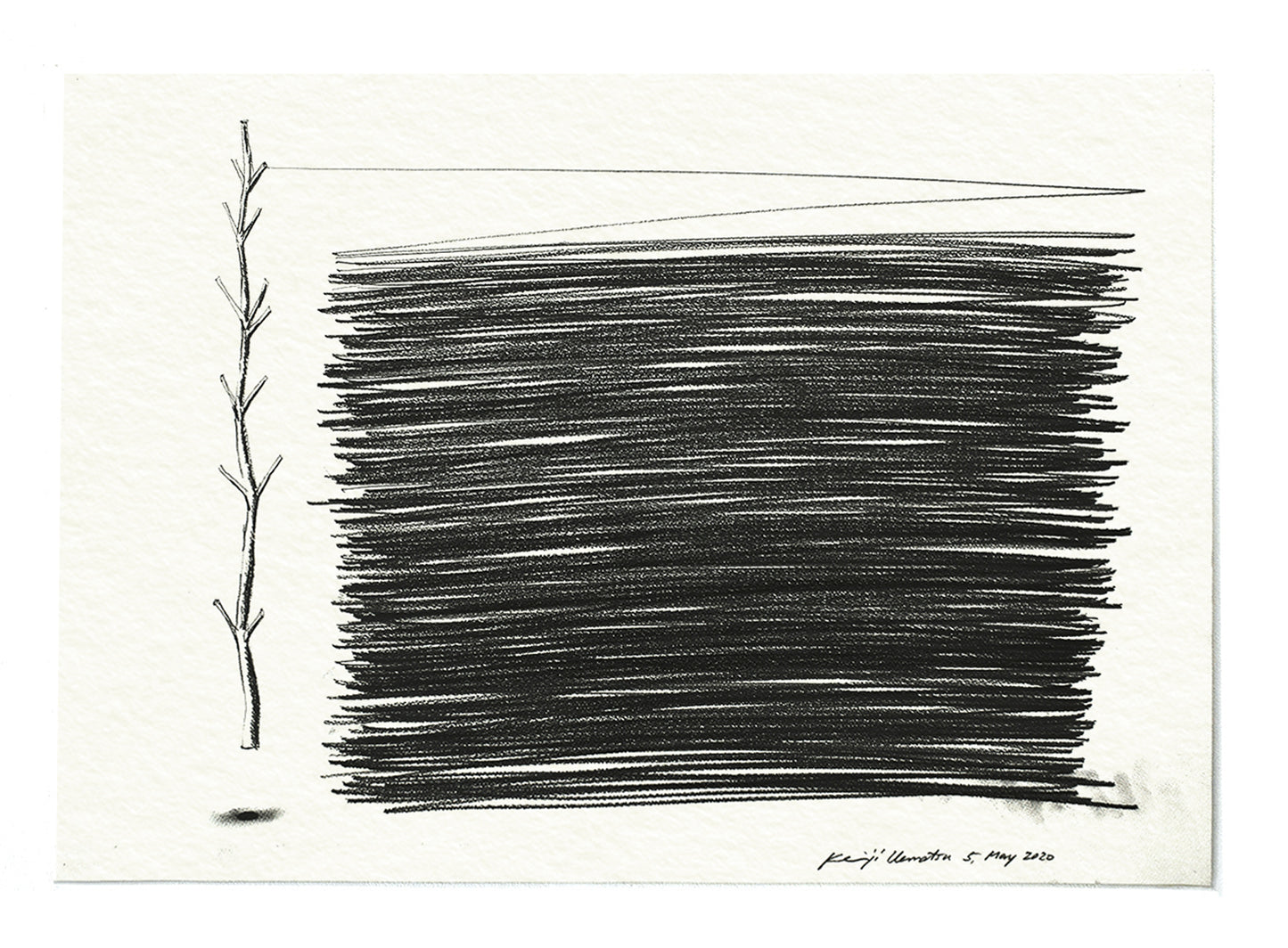 With a branch