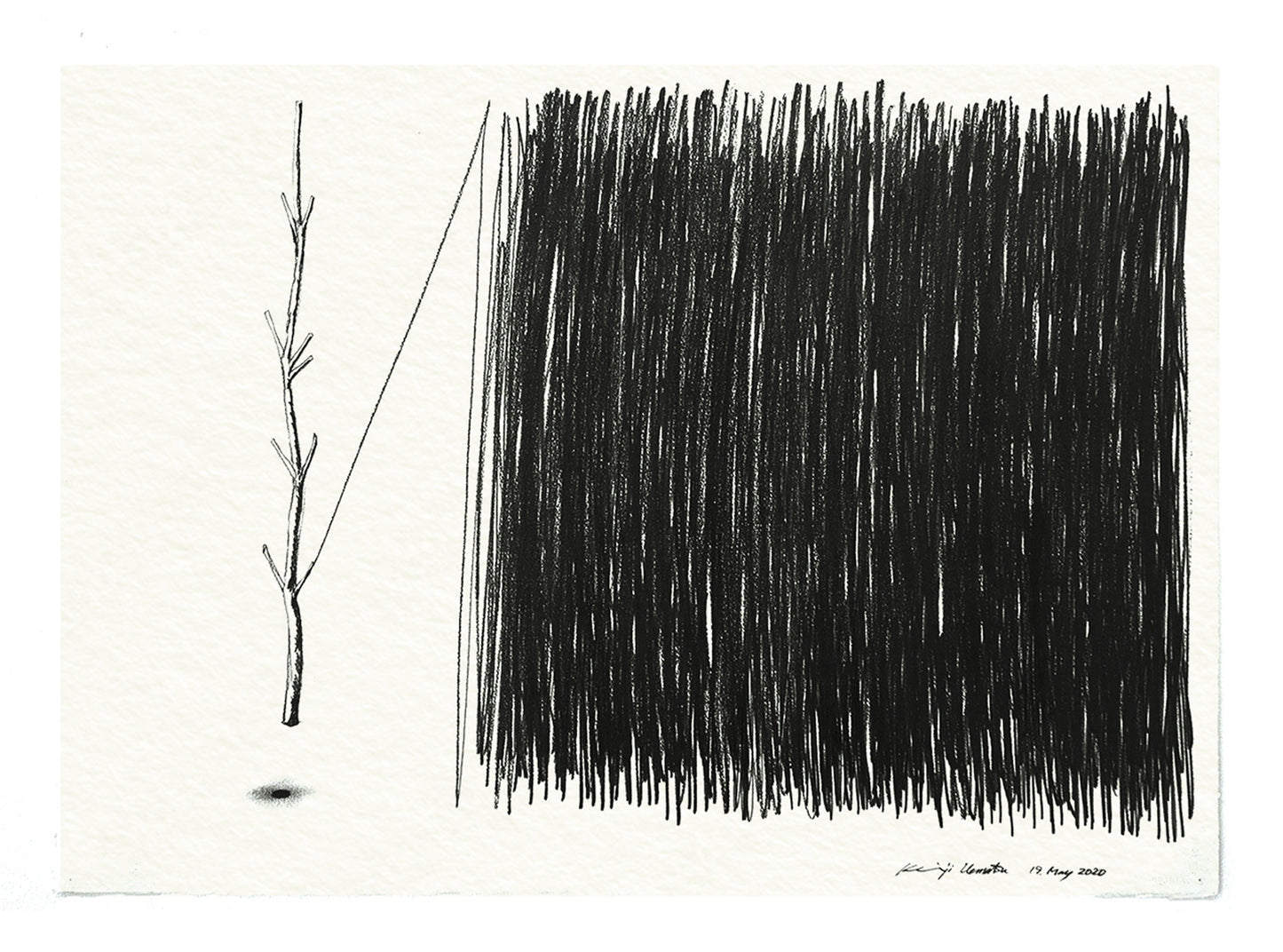 With a branch