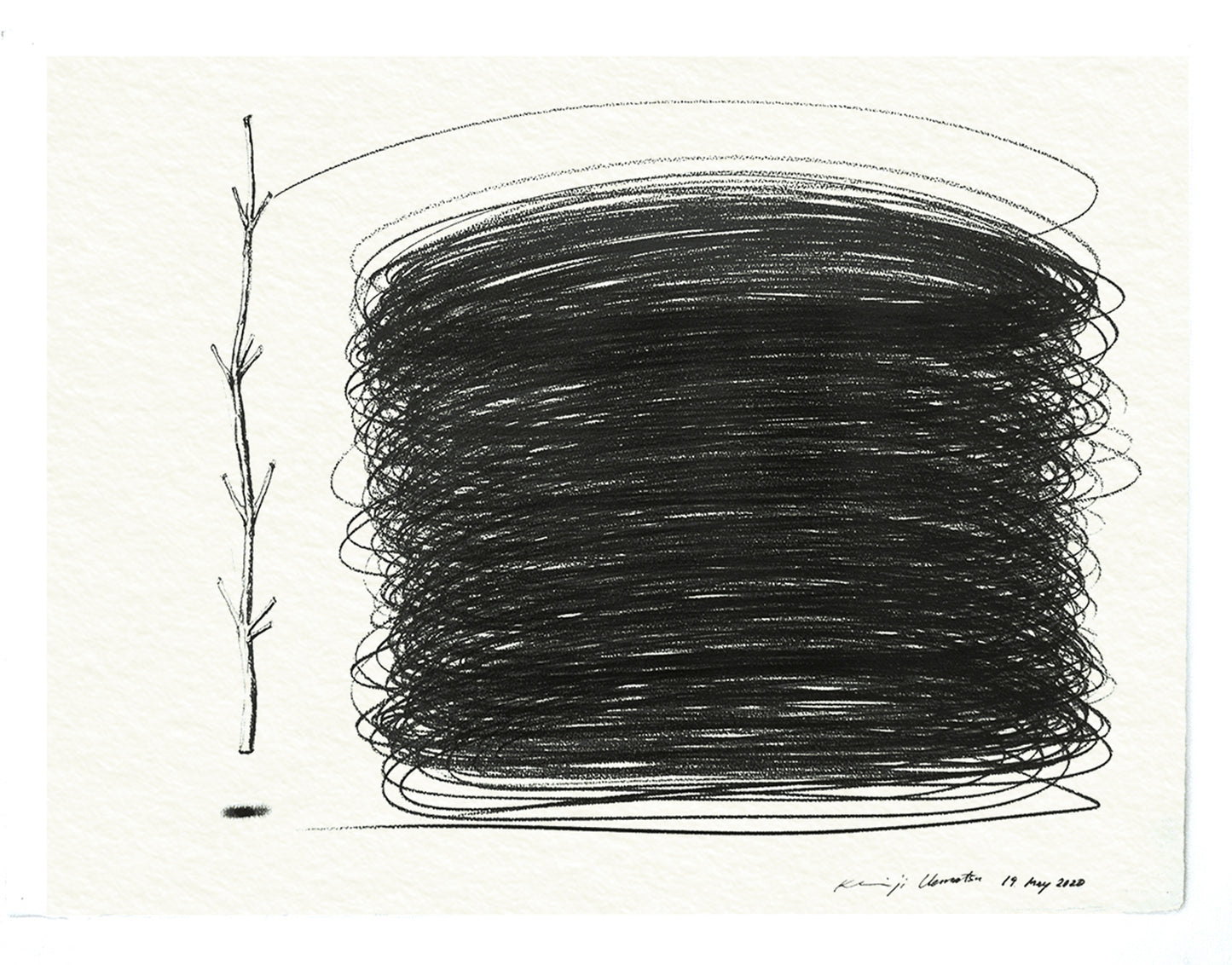 With a branch