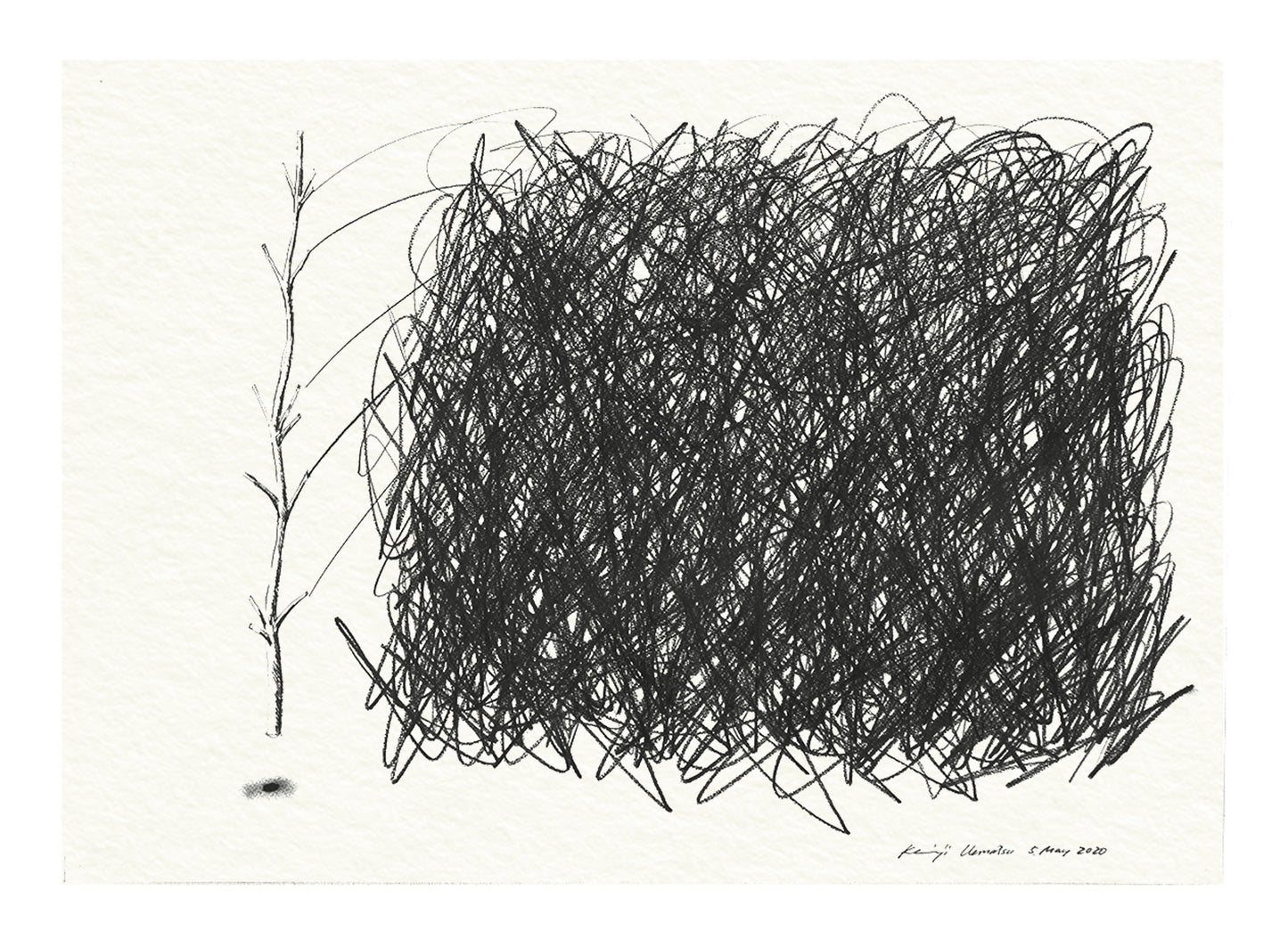 With a branch