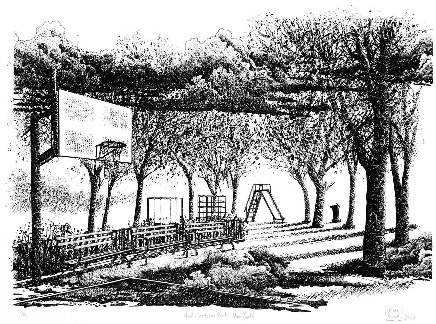 Hell's Kitchen Park, New York