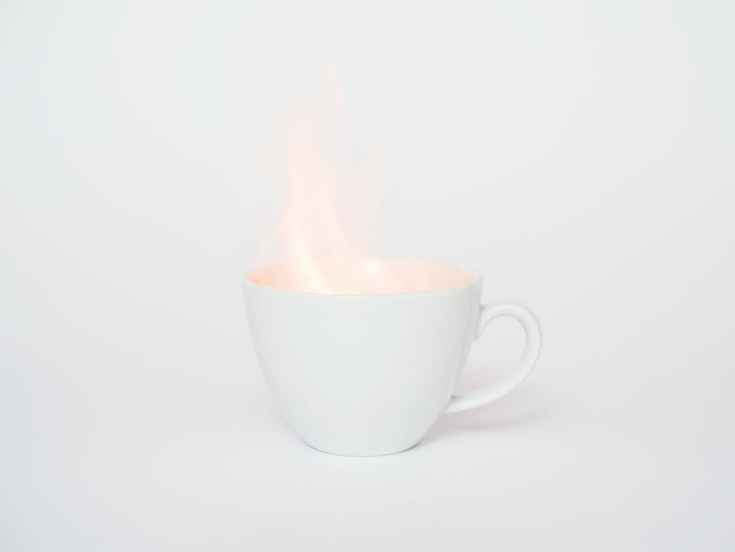 a cup of fire